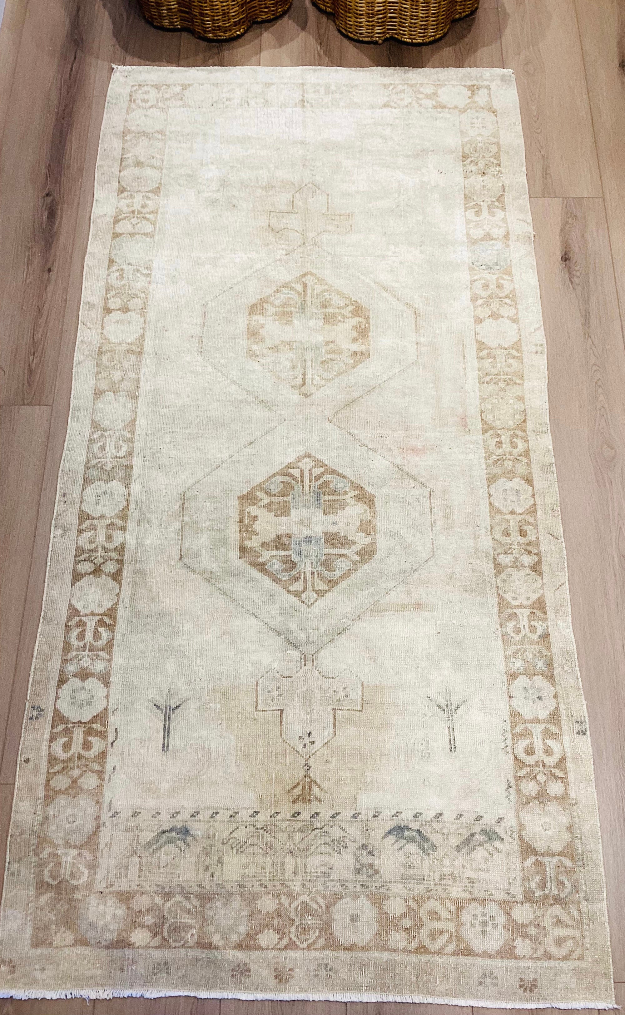 “Edith” 3’9” x 7’7” Vintage Runner