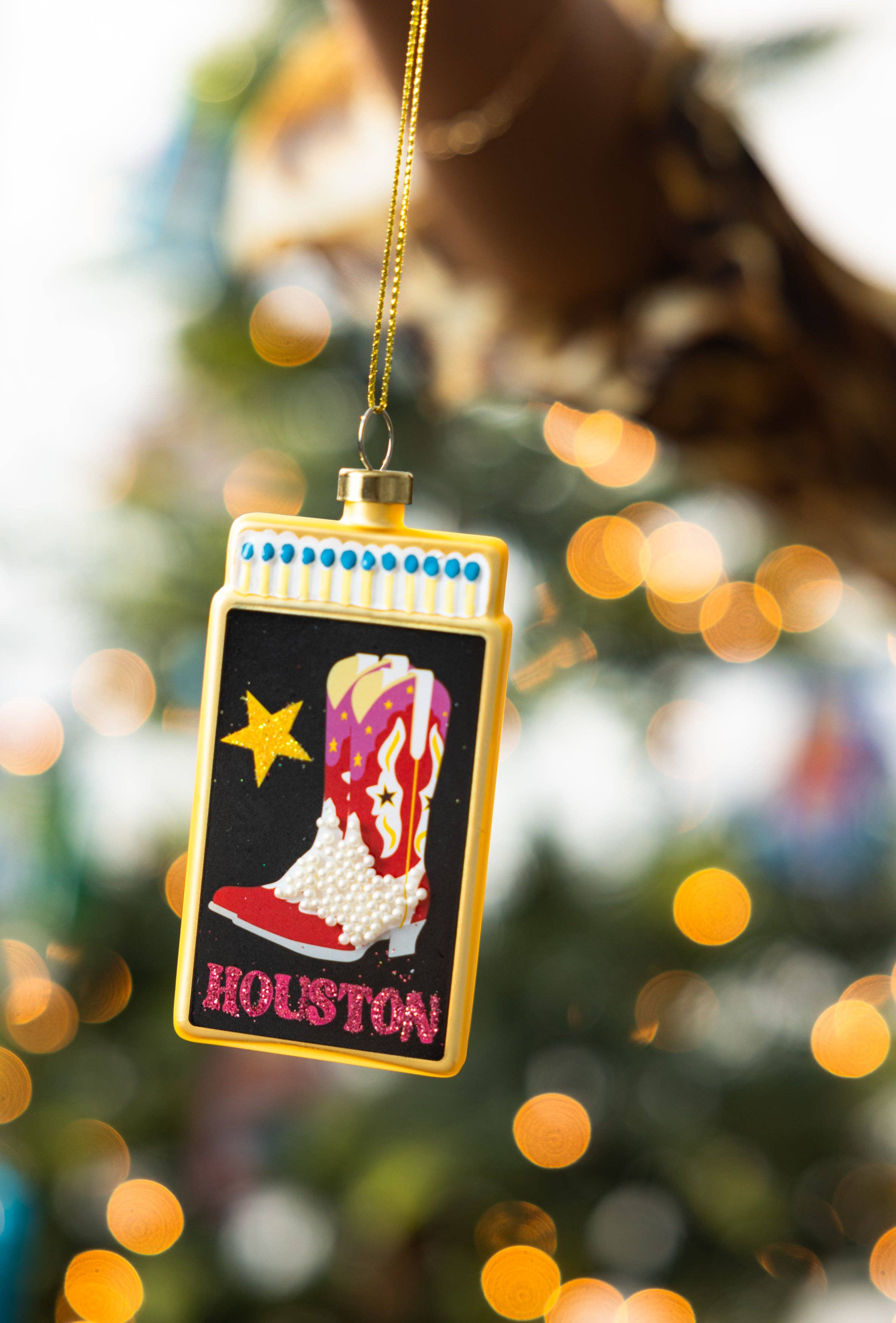 Matchbook Ornament - Houston