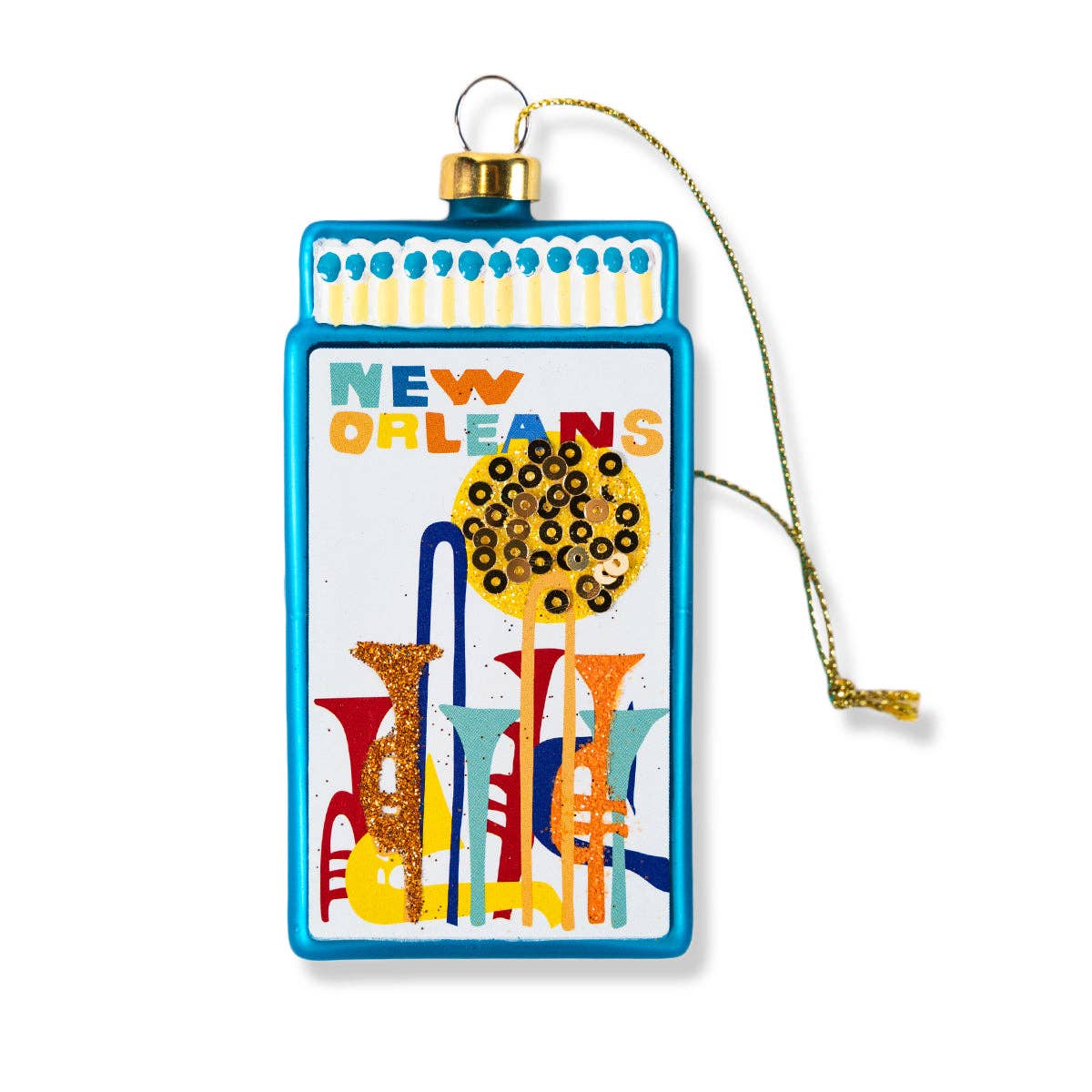 Matchbook Ornament - New Orleans