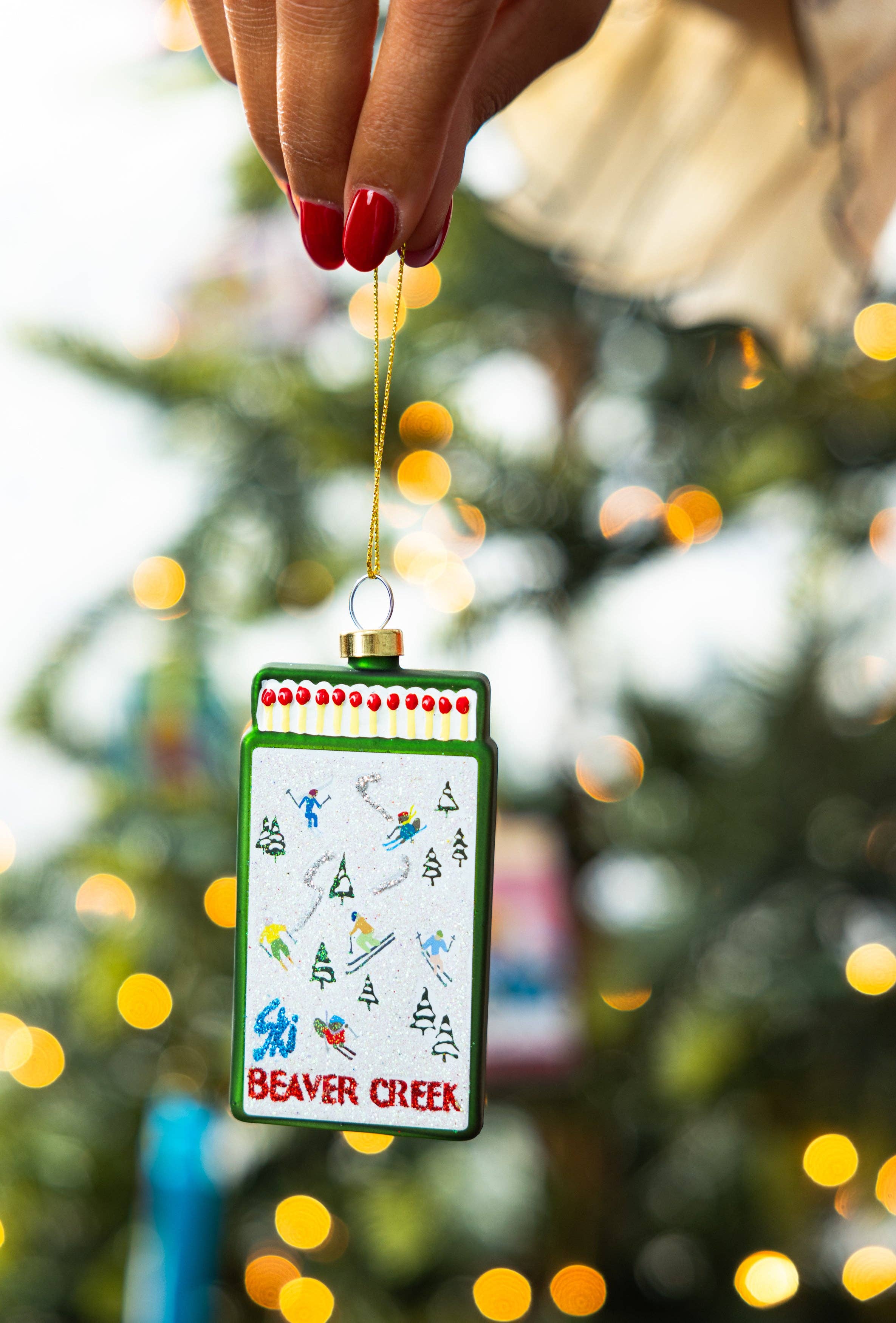 Matchbook Ornament - Beaver Creek