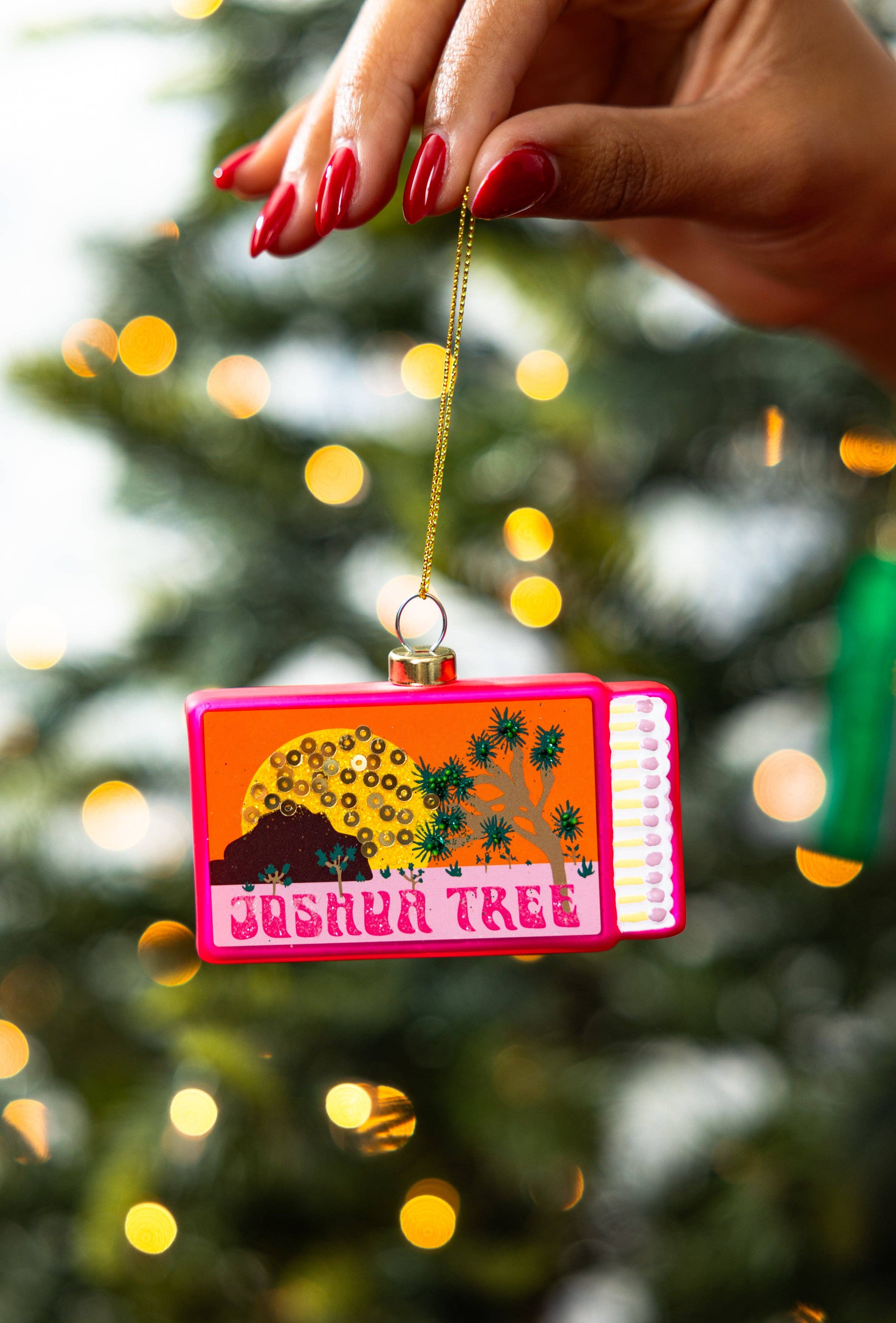 Matchbook Ornament - Joshua Tree