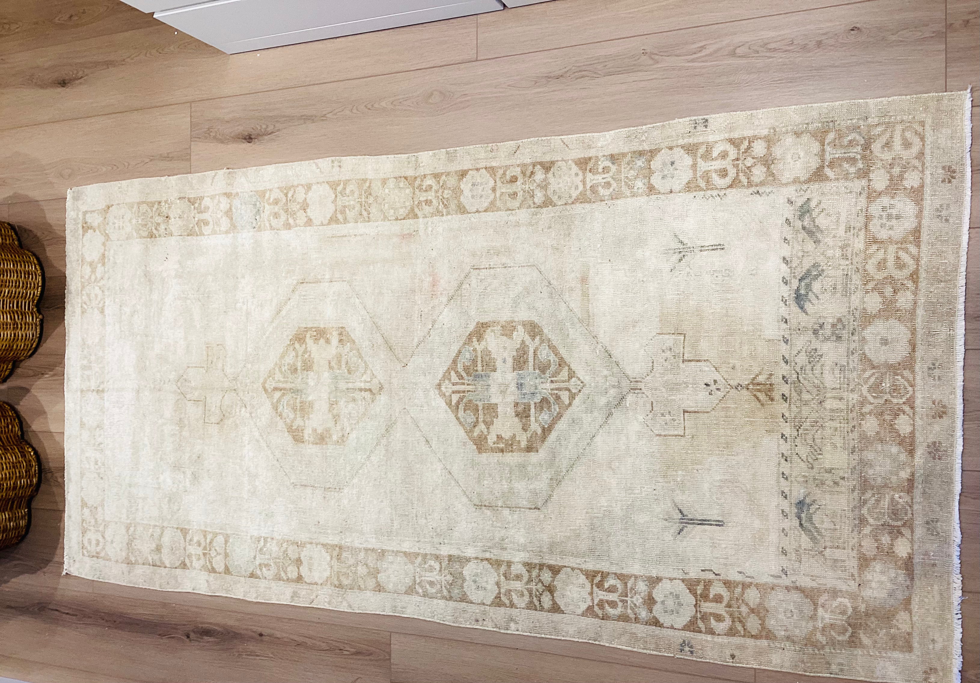 “Edith” 3’9” x 7’7” Vintage Runner