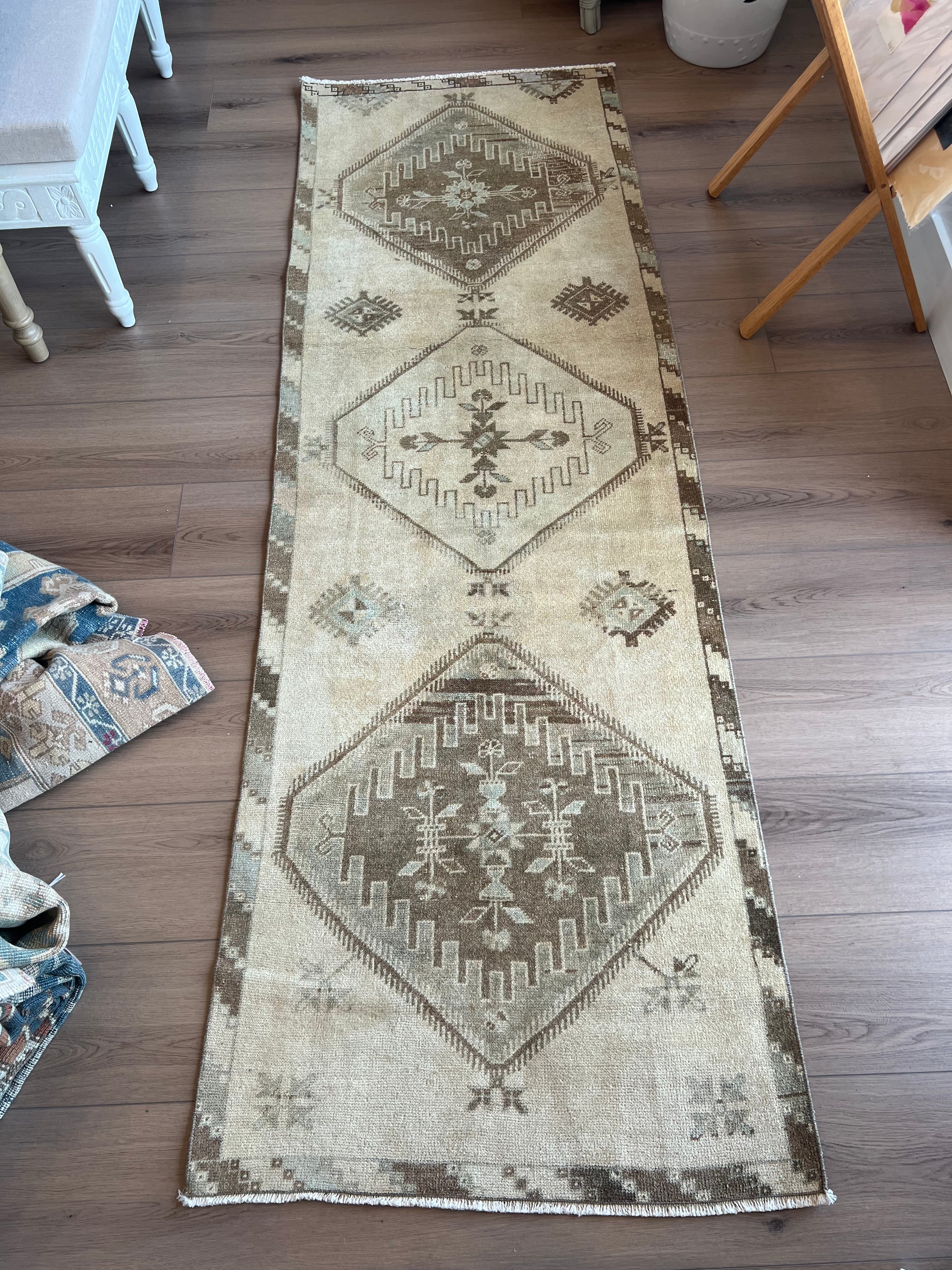 “Hayride” 2’9” x 8’7” Vintage Runner